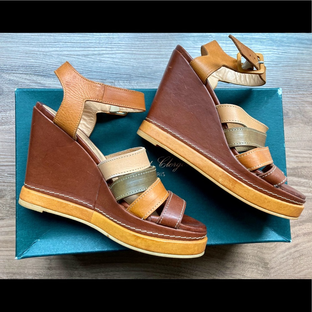 Robert Clergerie wedges size 6